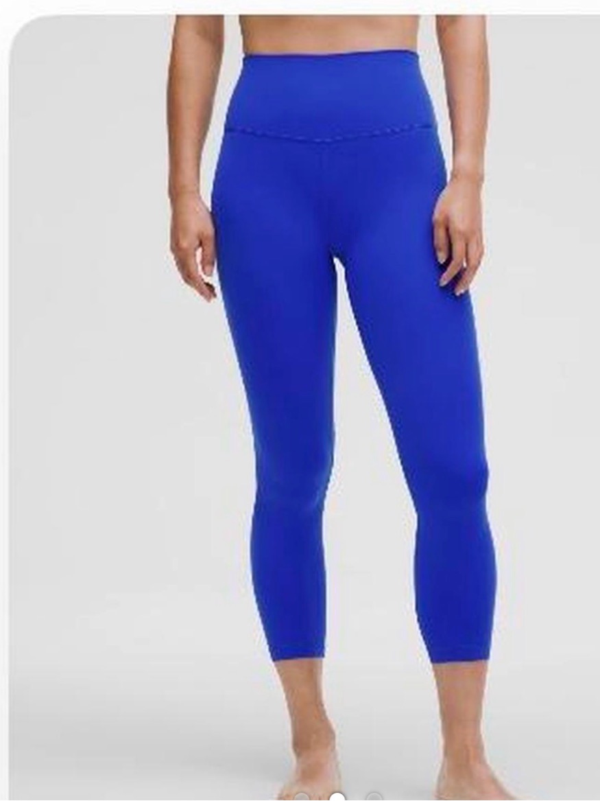 Nwt Lululemon Cerulean Blue Align Hr Pant 25"